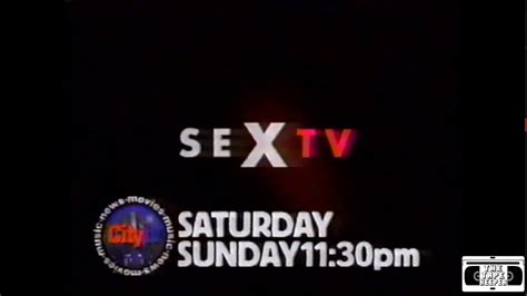 SexTV Promo CityTV 1999 YouTube