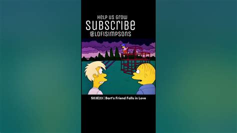 S03e23 Bart S Friend Falls In Love Heart Youtube