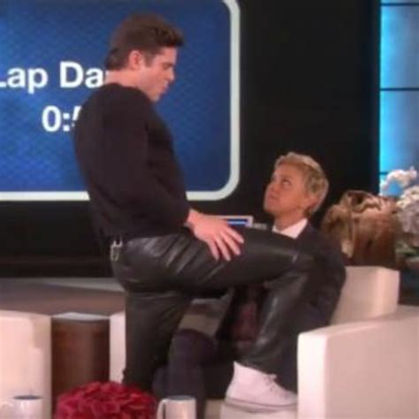 watch zac efron twerks and gives ellen degeneres a sexy lap dance in a game of heads up capital