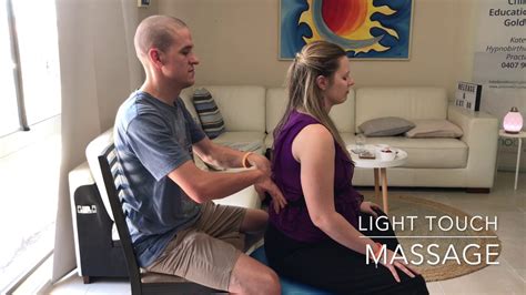 Light Touch Massage Hypnobirthing Australia™ Technique Youtube