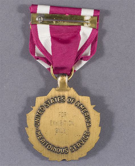 Medal Meritorious Service Medal National Air And Space Museum