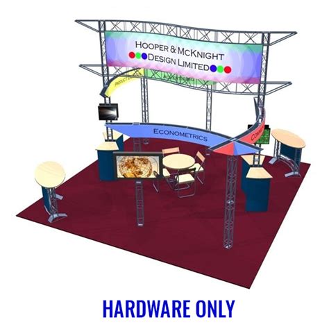 Tradeshow Display Palisades Ez 6 20′x20′ Booth Truss Kit Hardware Only