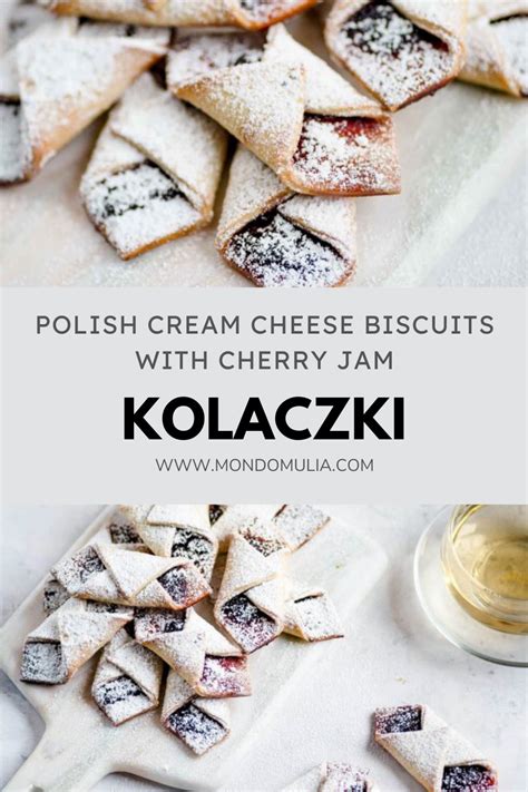 Polish Kolaczki Cookies Favorite Christmas Recipes Cream Cheese