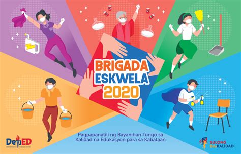 Art Design For Brigada Eskwela 2020 Division Of City Schools