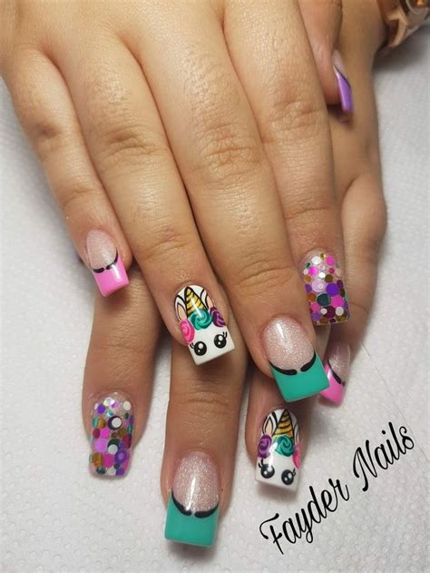 Ver más ideas sobre uñas cortas, uñas, disenos de unas. Uñas unicornio | Manicura de uñas, Uñas decoradas diseños ...