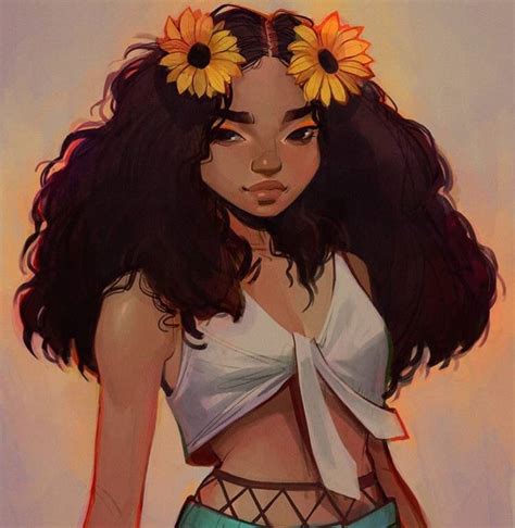 Pin By Greysi Navasf On Ilustración Fav Girls Cartoon Art Black Girl