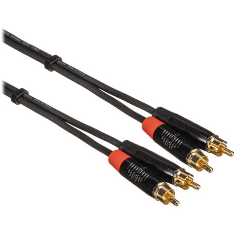 Kopul 2 Rca Male To 2 Rca Male Stereo Audio Cable 3 Ft