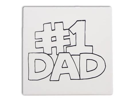 1 Dad Party Tile
