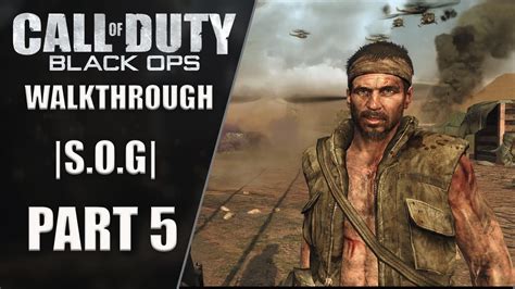Call Of Duty Black Ops Walkthrough Mission 5 Sog 4k60fps