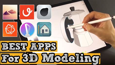 3d Modeling Apps For Ios Ipadiphone Youtube