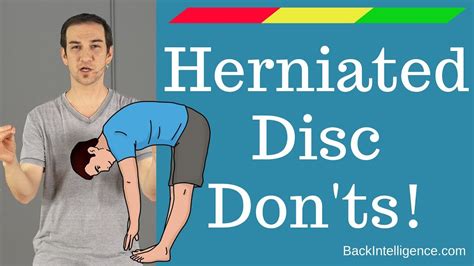 Performing the right exercises and stretches for a herniated disc is an effective way to find relief and reduce lower back pain without surgery. Exercises To Avoid for Herniated Discs and Sciatica | The Back Life