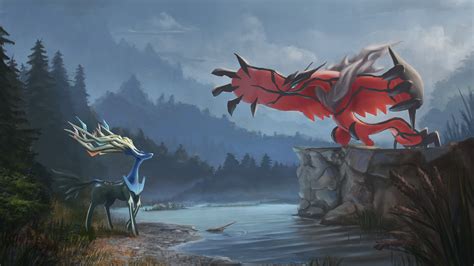 7 Xerneas Pokémon Hd Wallpapers Background Images Wallpaper Abyss