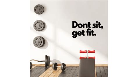 Dont Sit Get Fit Quote Fitness Workout Work Out Success Motivation