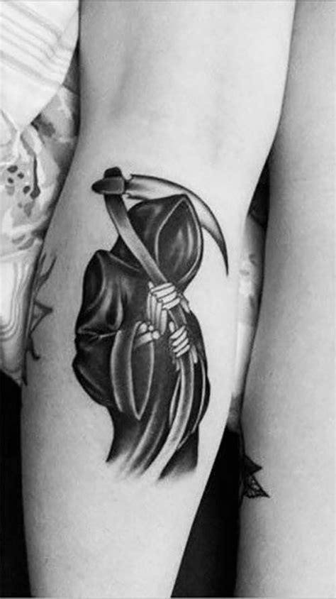 No Face Grim Reaper Tattoos Azrail Dövmeleri Azrail Dövmeleri Face