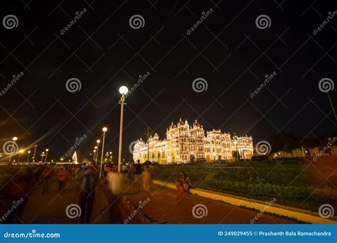 Mysore Palace Illuminated During Most Celebrated Dasara Festivals