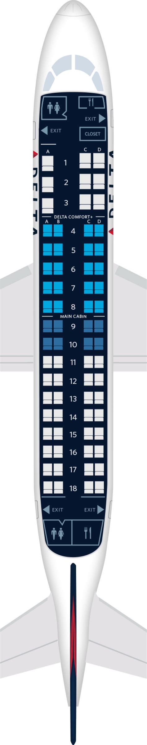 Delta Embraer Seating Chart