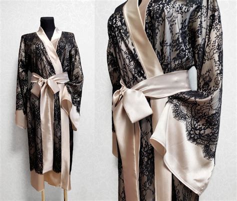 Mulberry Silk Kimono Robe Gift For Her Silk Bridal Robe Etsy