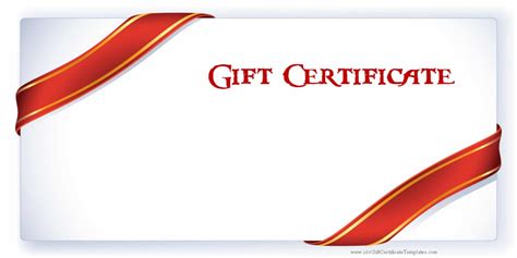 Free Printable Gift Certificate Templates Customize Then Print