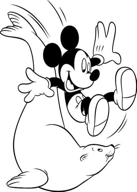 Mickey Mouse Para Colorear【2023】dibujos De Mickey Para Colorear
