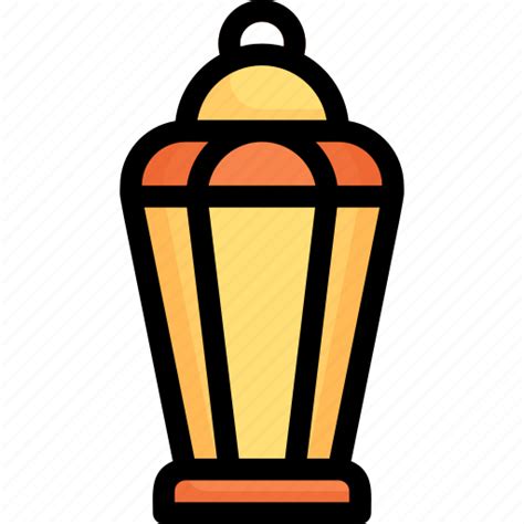 Lamp Islam Lantern Ramadan Eid Muslim Fasting Icon