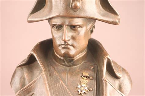 Igavel Auctions E Pinedo French 1840 1916bronze Bust Of Napoleon