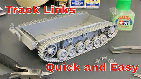 How To Build Individual Tank Track Links Quick And Easy Tutorial