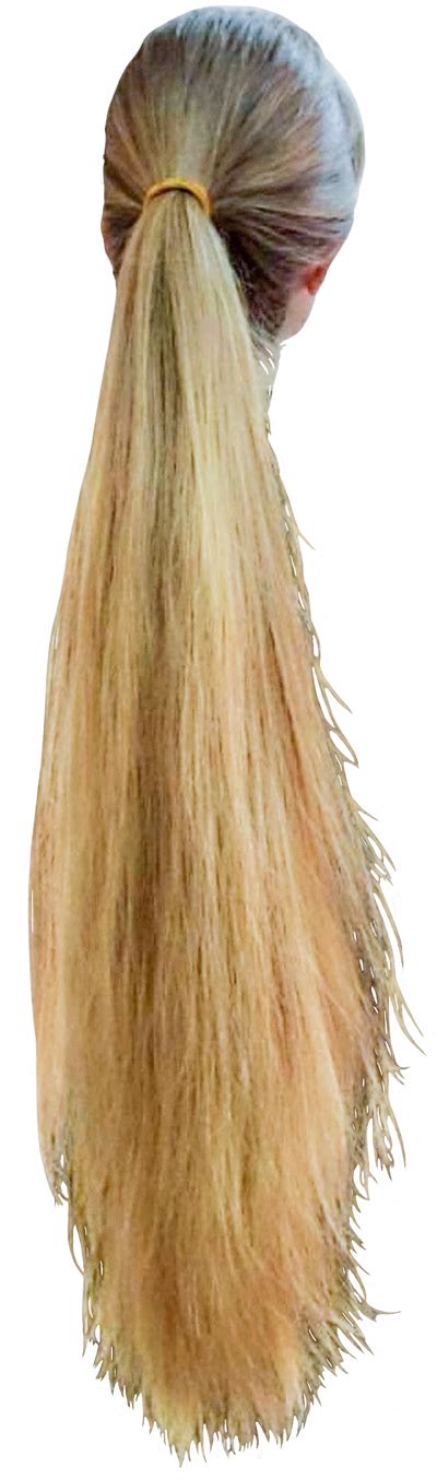 Girl Hair Blonde Ponytail Super Long 3 By Pngtransparency On Deviantart