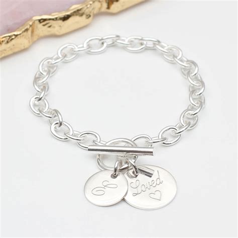 Create A Personalised Sterling Silver Charm Bracelet By Hurleyburley
