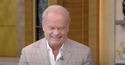 Kelsey Grammer Broke Down In Tears With Kelly Ripa And Ryan Seacrest