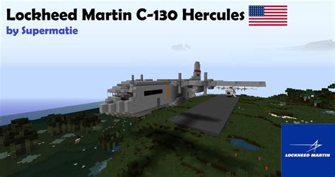 Lockheed Martin C 130 Hc 130 Hercules Minecraft Map