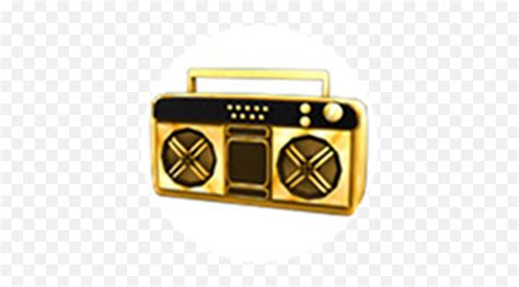 Golden Boombox Roblox Boombox Roblox Emojiboombox Emoji Free