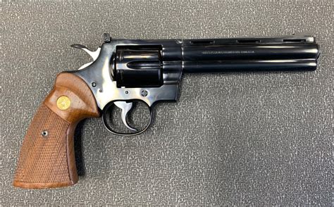 Colt Python 6″ Blued 357 Mag Auction Armory Worlds Largest Firearm