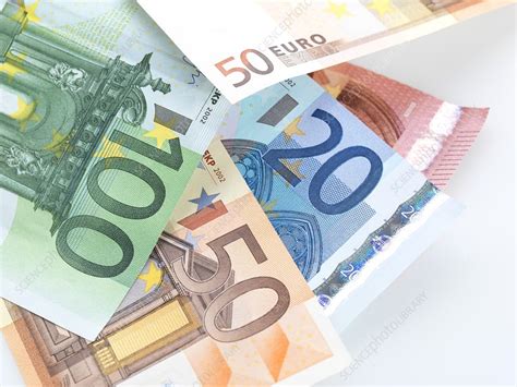 Euro banknotes - Stock Image - F011/8868 - Science Photo ...