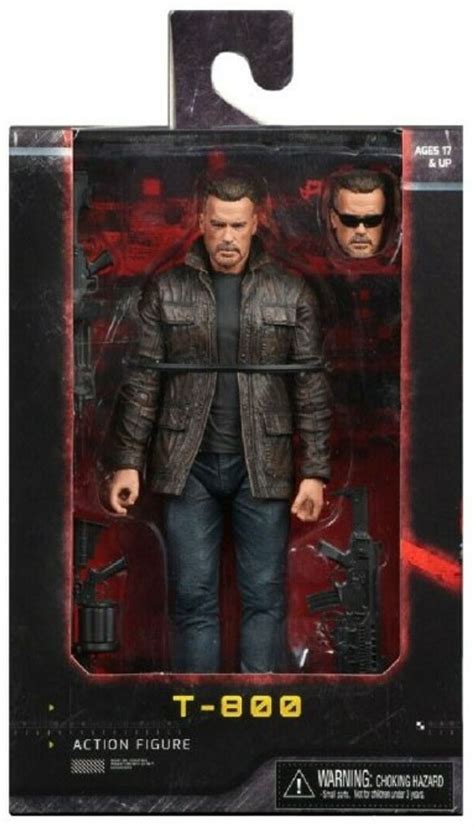 Neca Terminator Dark Fate T 800 7 Action Figure Toywiz