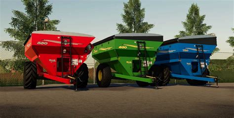 Fs19 Demco Posi Flow Grain Cart Final V11 Fs 19 And 22 Usa Mods Collection