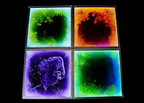 Add to wishlist 2 sizes available. » Light Up Liquid Sensory Floor Tiles - Orange