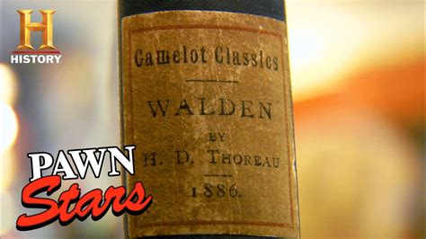 Pawn Stars Rebeccas Brutal Appraisal Of Walden First Edition