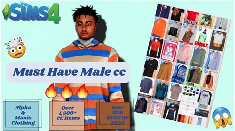 Sims 4 Urban Male Cc Clothing Showcasefolder Best Of 2022 Free