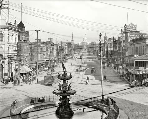 Montgomery Alabama C1906 Dexter Avenue And The Capitol 8x10 Inch