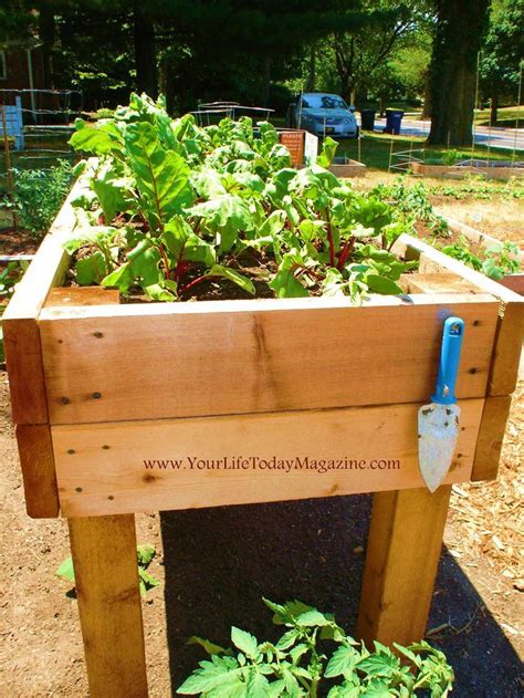You create raised garden beds by building a large container and filling it with soil, compost, and aerating materials. 17 Best images about Raised garden bed on Pinterest | Its the weekend, Landscape edging and ...