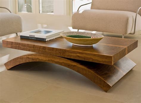 Wood Modern Coffee Table