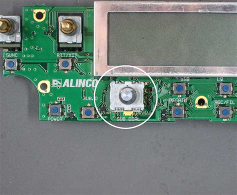 Repairing The Alinco Dx 70 Multi Function Control