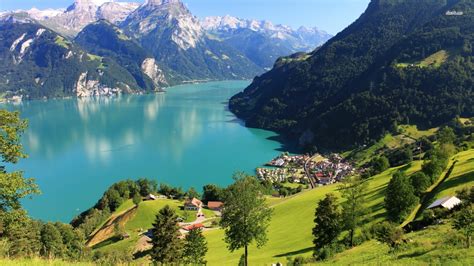 Lake Lucerne X Nature Wallpaper Switzerland Lake Lucerne Truly Hand Picked