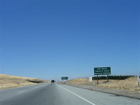 California Aaroads Northbound Interstate 5 In Merced County
