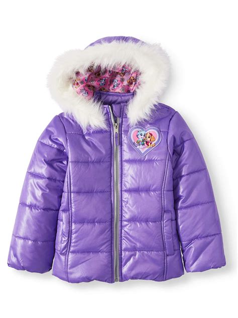 Paw Patrol Toddler Girl Winter Jacket Coat