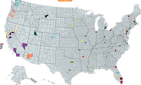 Here Are The Results So Far Of The Reddit Nba Fan Base Map Nba