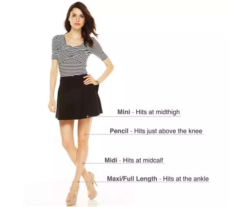 Dress Length Guide Understand Dress Lengths Kohls
