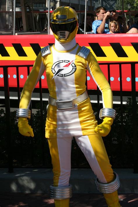yellow operation overdrive power ranger at disney character central