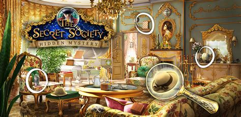 The Secret Society Find Hidden Objects Puzzle Mystery Amazonca