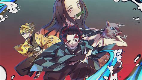 Demon Slayer Nezuko Kamado Tanjirou Kamado Zenitsu